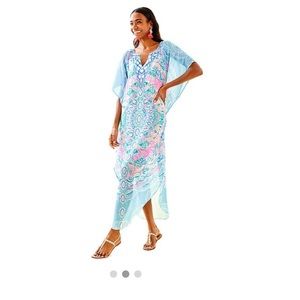 Lilly Pulitzer Kassandra Maxi Caftan S/M *NWT*